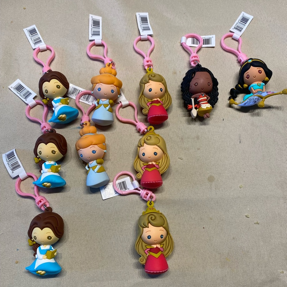 Disney Princess Bag Clips